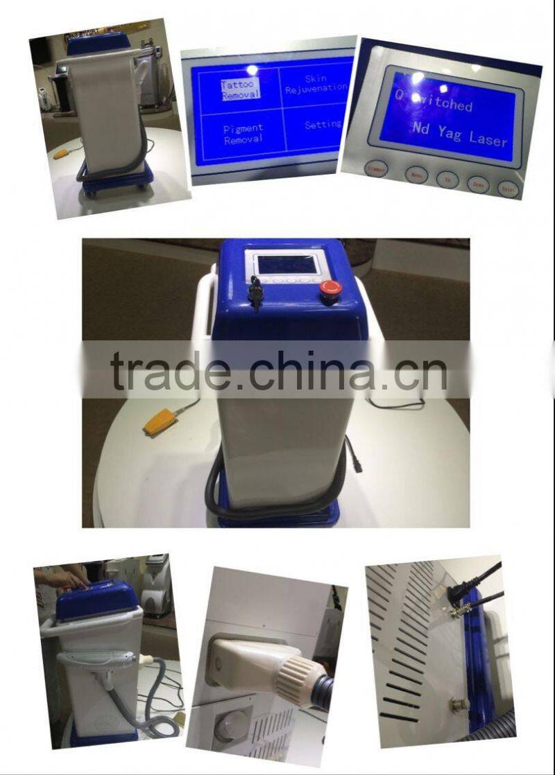 Fast selling !Tattoo machine for nd yag laser price tattoo removal laser