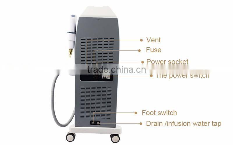 1064nm/532nm nd yag laser best tattoo removal laser machine