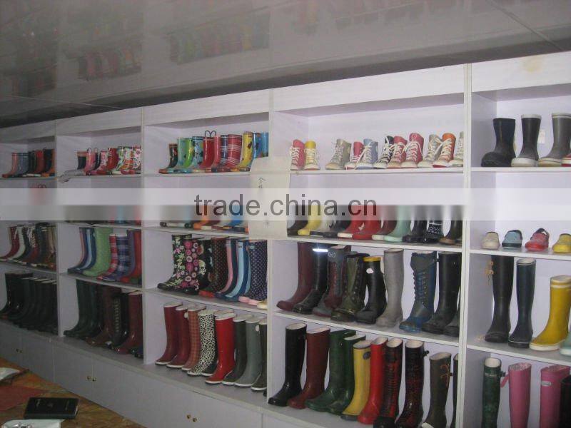 Rubber boots blackish green