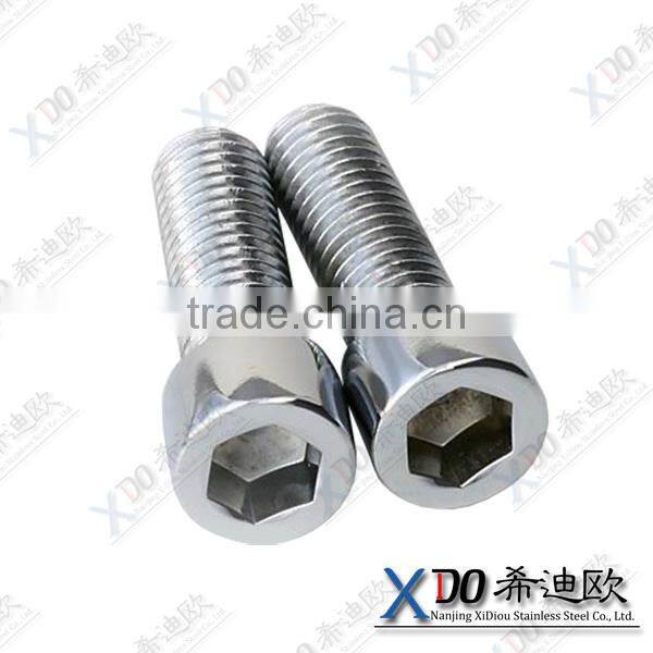 C276 / 2.4819 China manufacturing stainless steel mushroom hex socket head bolt