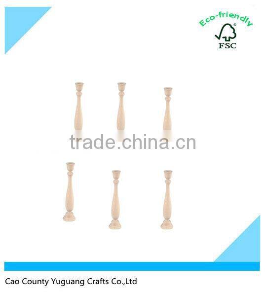 Custom Wooden Mini Candle Cup Wood Candle Holder