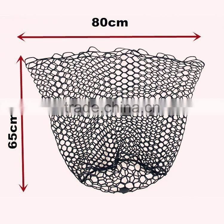 Landing net replacement Rubber mesh bags