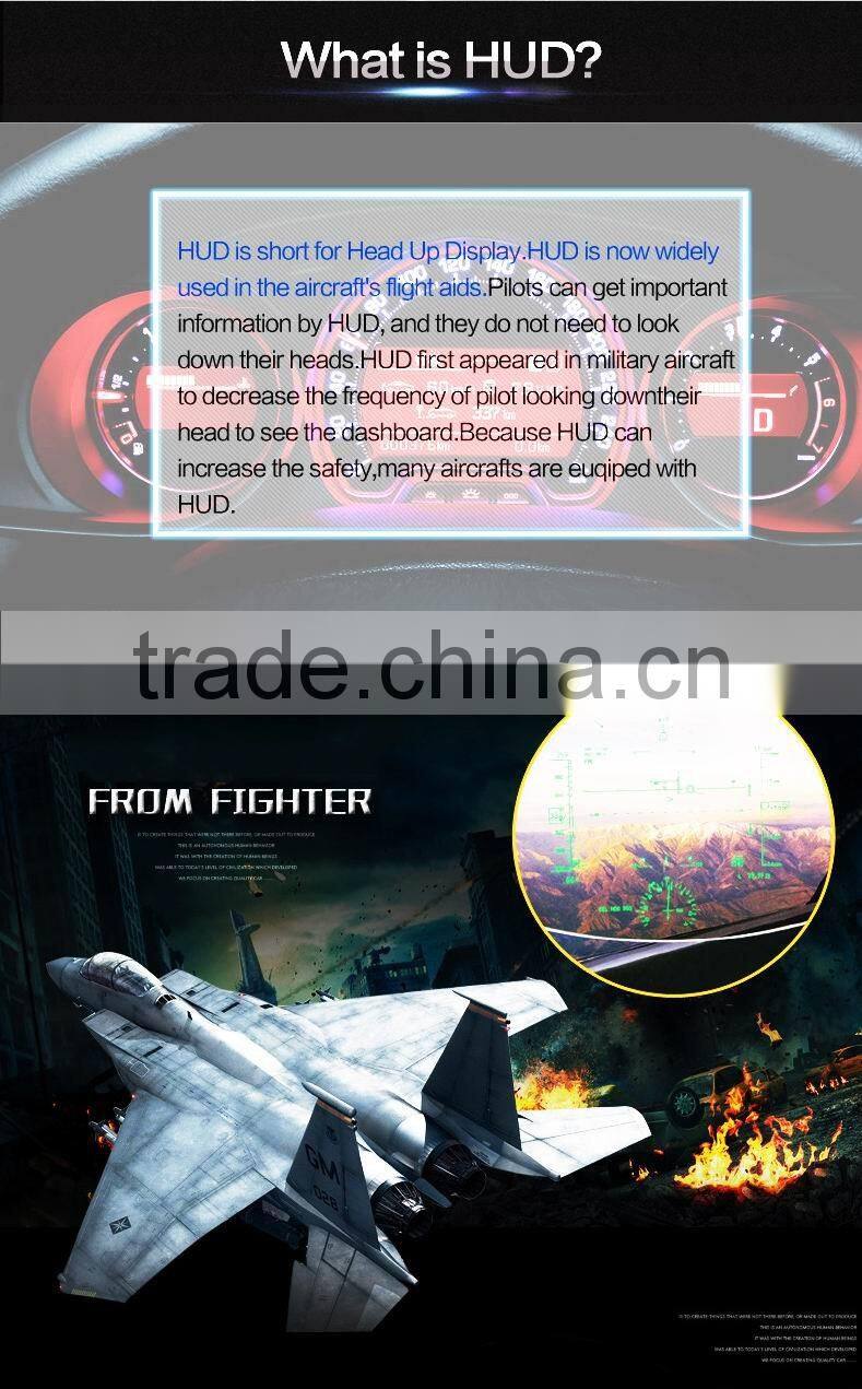 car auto display Q7 multi function monitor system GPS HUD