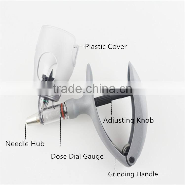 Accurate Automatic Plastic Veterinary Injection 2ml/5ml Syringe