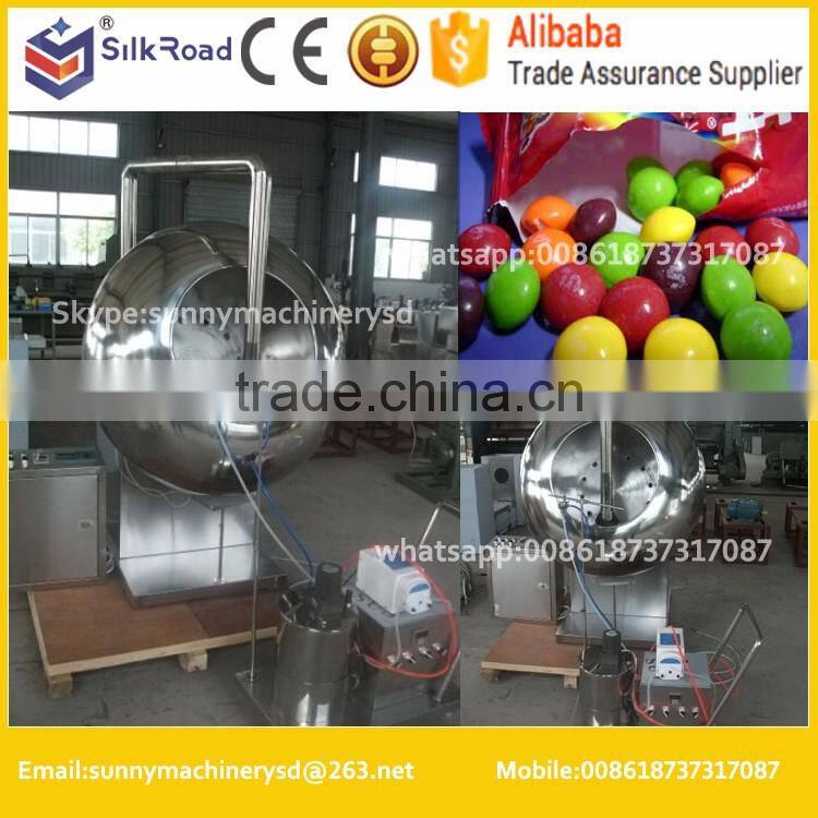 automatic tablet chocolate peanut sugar coating machine