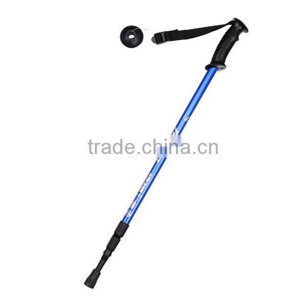 Lightweight Hiking Alpenstock,OEM Walking Stick For Safety,EVA Handle Trekking Pole