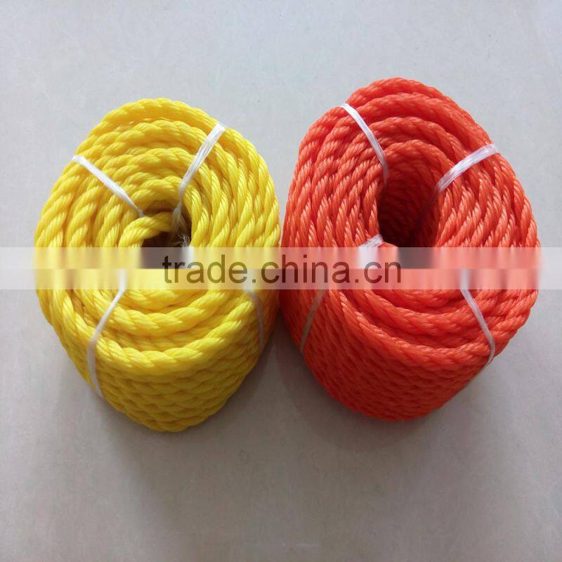 PP/PE TIGER MARK ROPE YELLOW AND BLACK