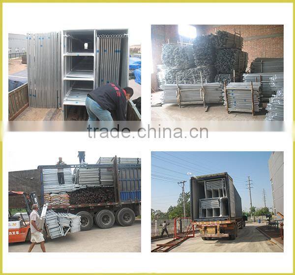 Metallic Mason Scaffold Frame Section Production Factory
