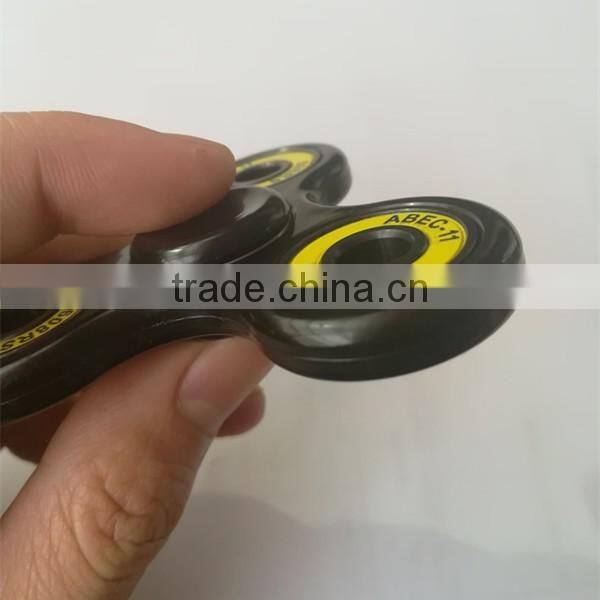 Long Spin time EDC 608 hybrid ceramic bearing Hand Spinner Fidget with full black bearing with ABEC11 seal