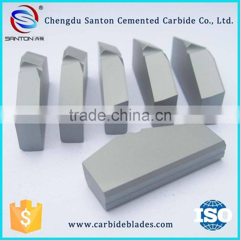 K10 K20 Top quality cemented tungsten carbide insert for wood chipper blade