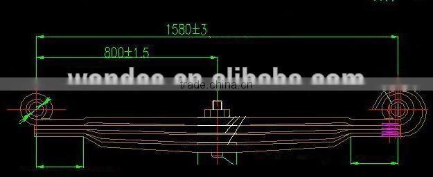 Manufacturers 9493200502 Truck Leaf Spring