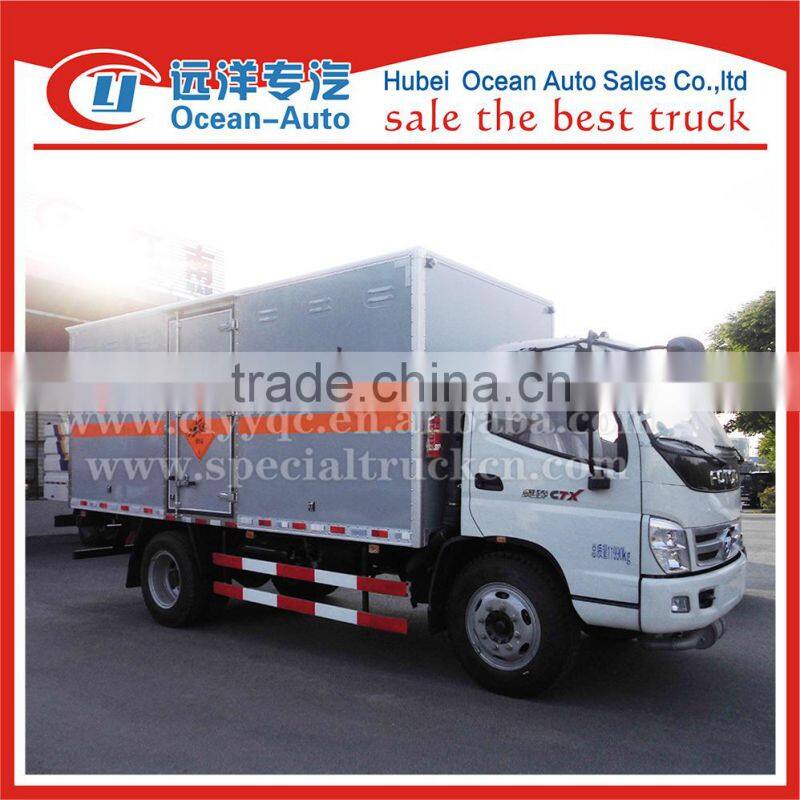 Low price foton 5ton blasting agent truck for sale