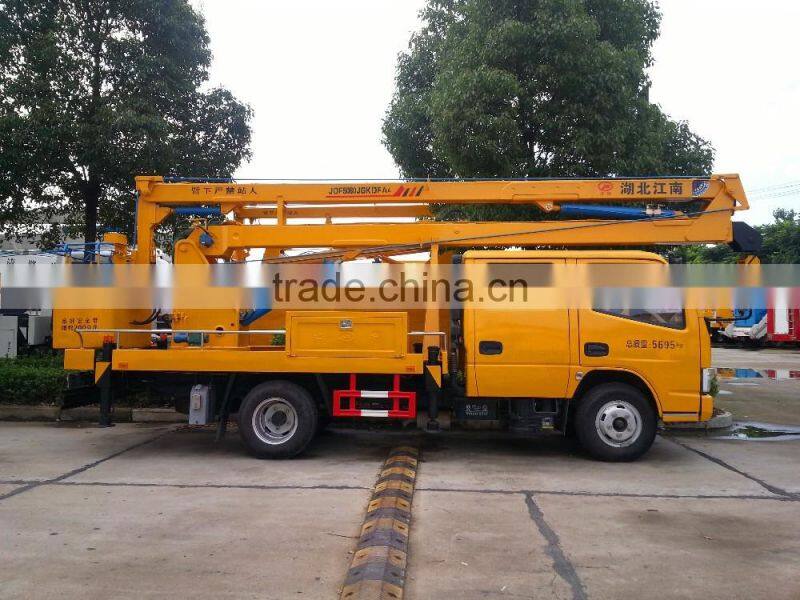 Dongfeng new condition 12meters overhead working truck for sale