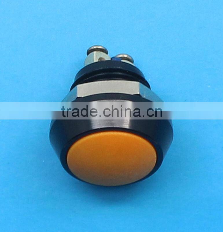 12mm metal waterproof momentary switch