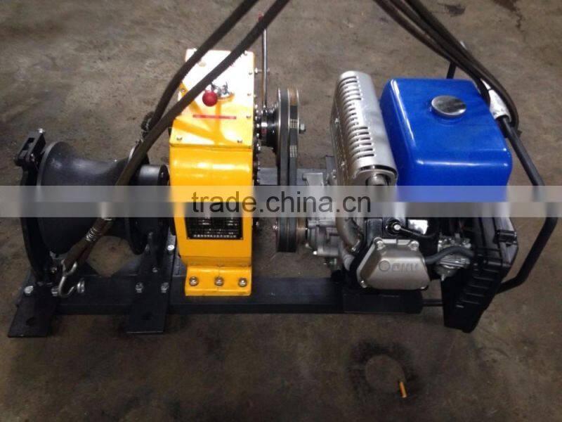 8 Ton YAMAHA gasoline/petrol powered winch for pulling or lifting