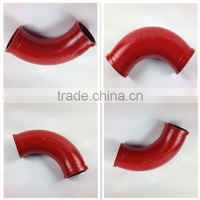 Hot sale elbow pump concrete pump twin wall elbow R275 45