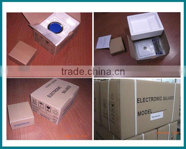 under weighing GSM scale with circle cutter