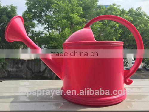3.8L pretty color garden plastic watering can