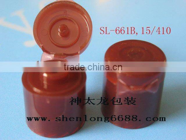 18mm plastic bottle flip top cap