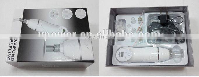 2016 portable diamond dermabrasion with green bag blackheads reomvel