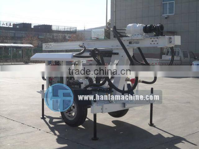 HF120W DTH drilling machine working with air compressor, high efficient