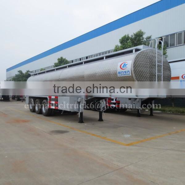 CLW 3 axles Aluminum Alloy semi trailer 55000L