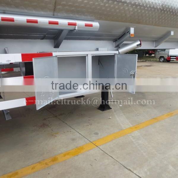 CLW 3 axles Aluminum Alloy semi trailer 55000L