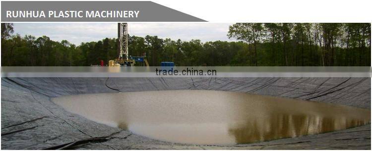 Hdpe textured geomembranes blown film extrusion machine