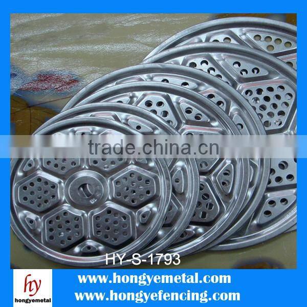 Hot dip galvanized high quality metal stamping punching plate