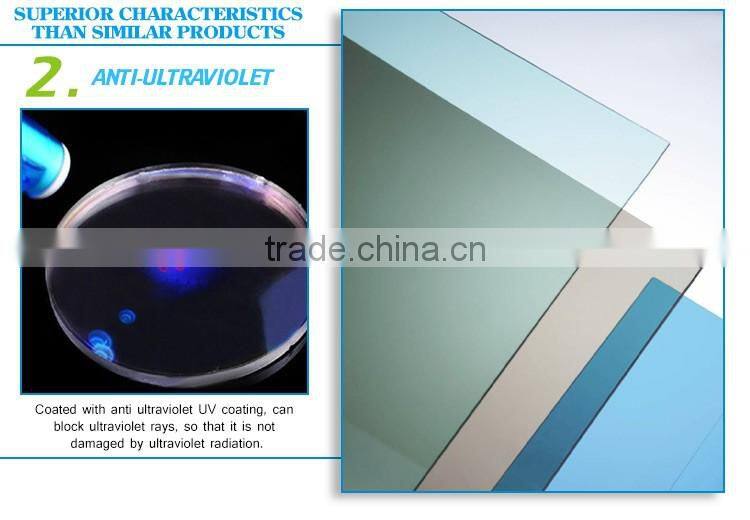 High light transmission cheap price polycarbonate glass plastic transparent sheet