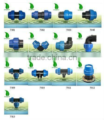 32mm Straight Coupling Compression quick fitting irrigation