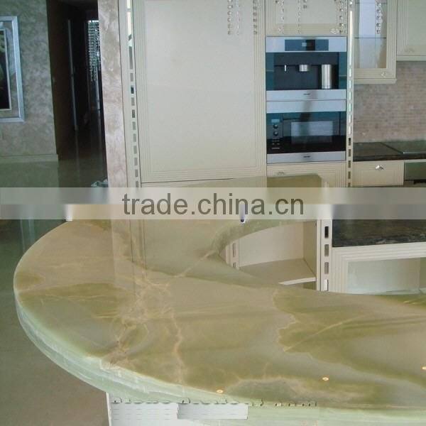 Competitive Price AFHGN GREEN ONYX COUNTERTOPS