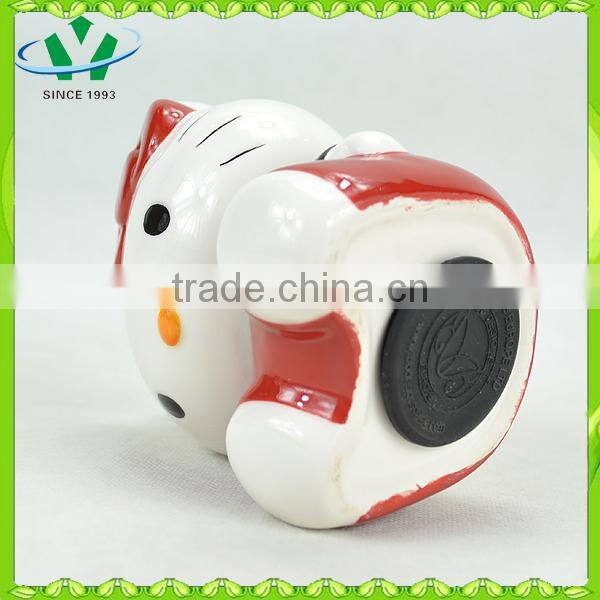 Ceramic piggy bank for collect Cute Hello Kitty