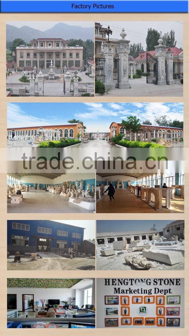 Large Outdoor White Marble Stone Statues Design Gazebo