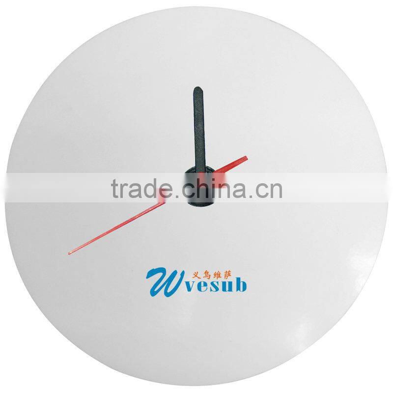 Cheap Price Sublimation Hardboard Funny Photo Frames Wall mdf clock