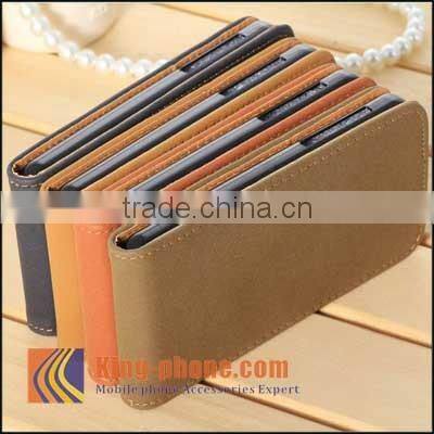 High Quality Custom Flip Leather Cell Phone Case Cover For iPhone 5S