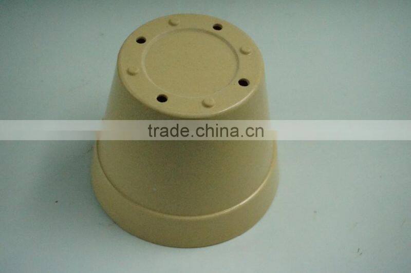 2016 hot selling bio bamboo fibre planter pots