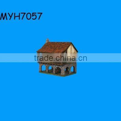 2012 new fashion resin custom guild hall miniature souvenir building castle