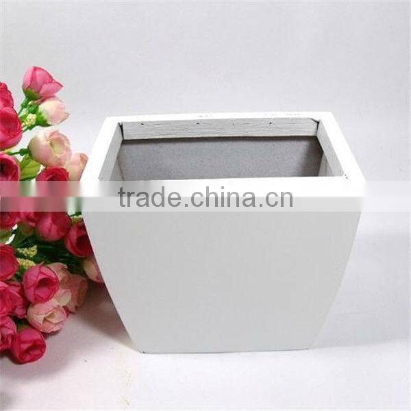 creative wooden box for fake flower