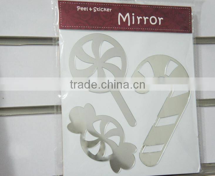 Giant Wholesale Cheap Mirror Wall Stiker