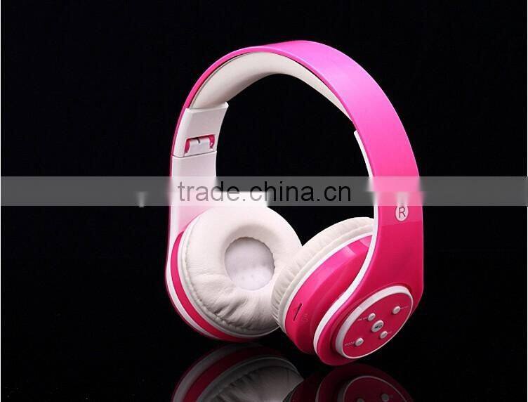 Cheap stereo mp3 wireless headphone ,stereo wireless bluetooth headset, earphone headphone bluetooth with micrphone