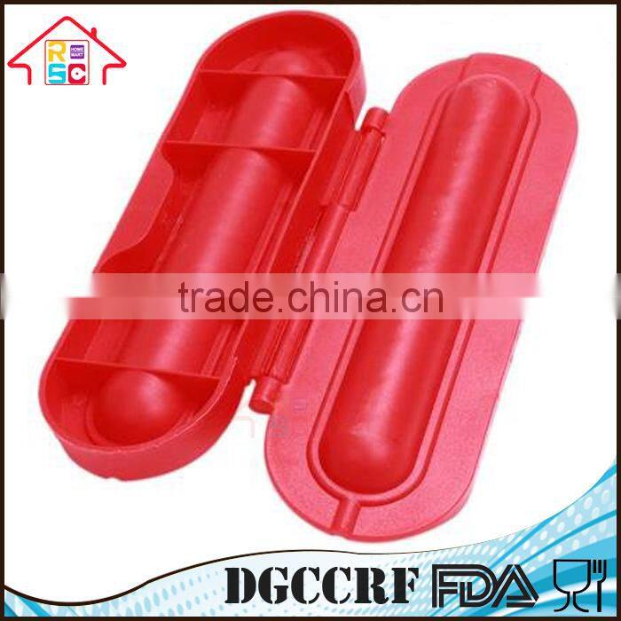 2 Plastic Hot Sell Spiral Hot Dog Slicers BBQ Grilling Sausage Cutters Kitchen Cook Tool