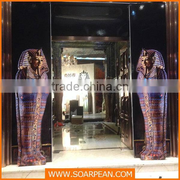 artificial real life size dinosaur statues