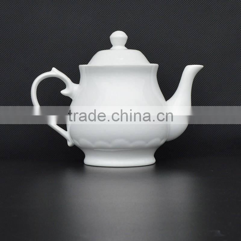 good price heat sensitive Color Changing white ceramic Teapot