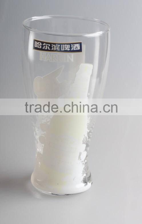 Hot sale promotion glass beer mug/cup