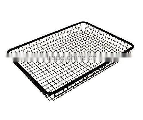 metal storage basket