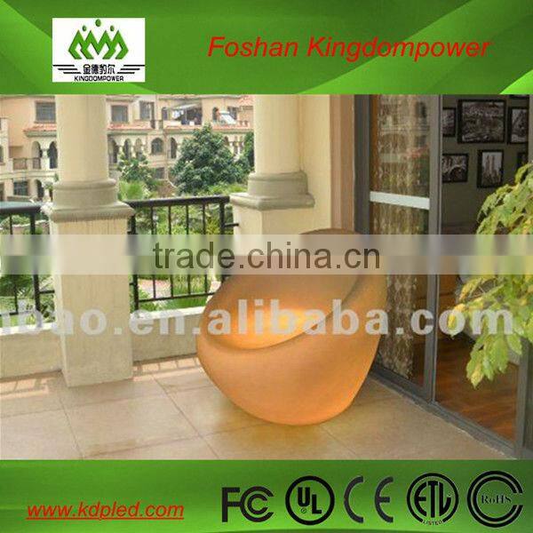 Morden bar lighted glowing novel sofa