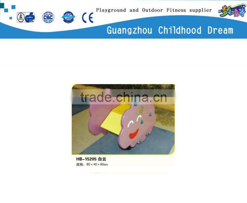 (HB-15205) Outdoor decorative cloud plastic rocking horse