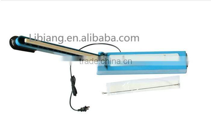 Blue plastic bag sealing machine with high quality and low price