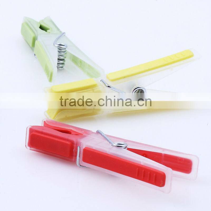 colorful block skidproof plastic clothes pegs